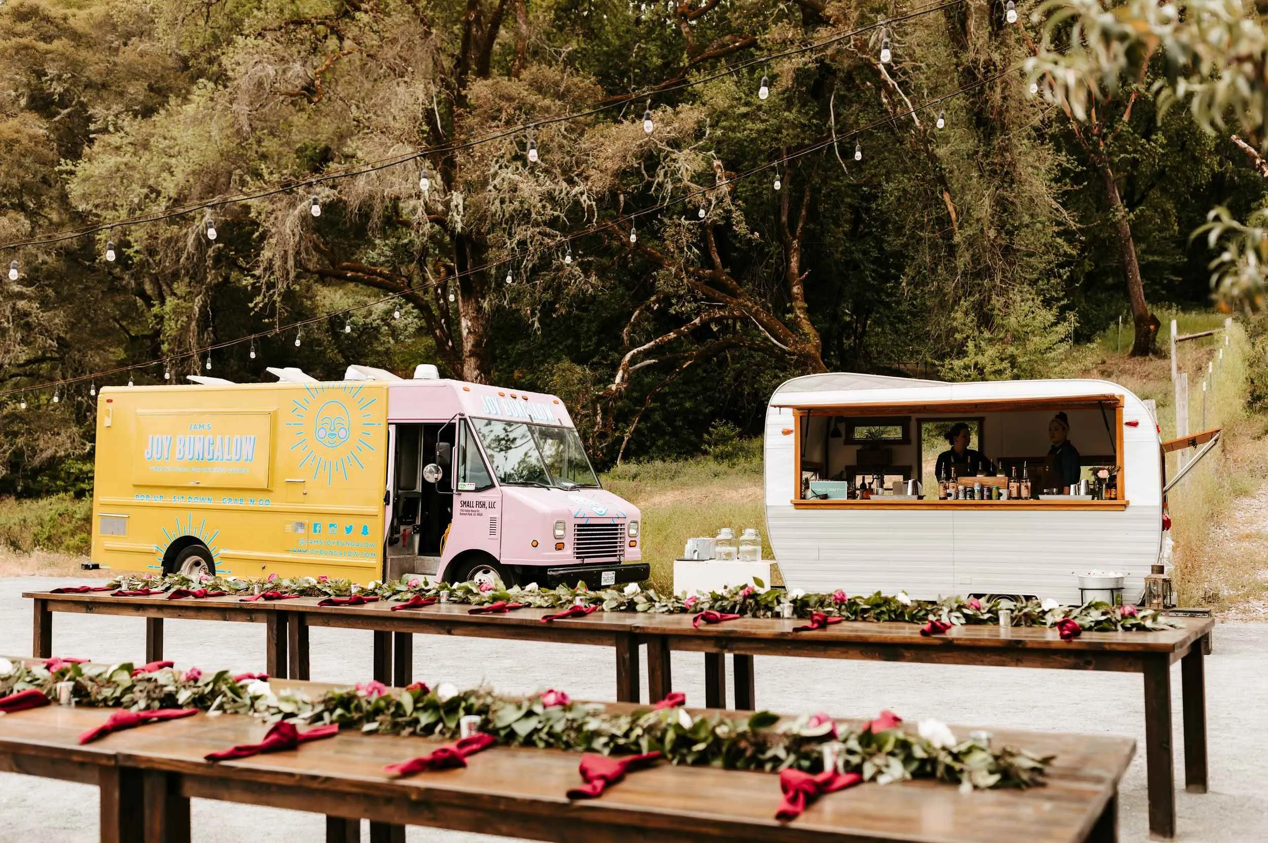 Wedding food trucks