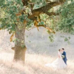 Natural Oak Tree Wedding